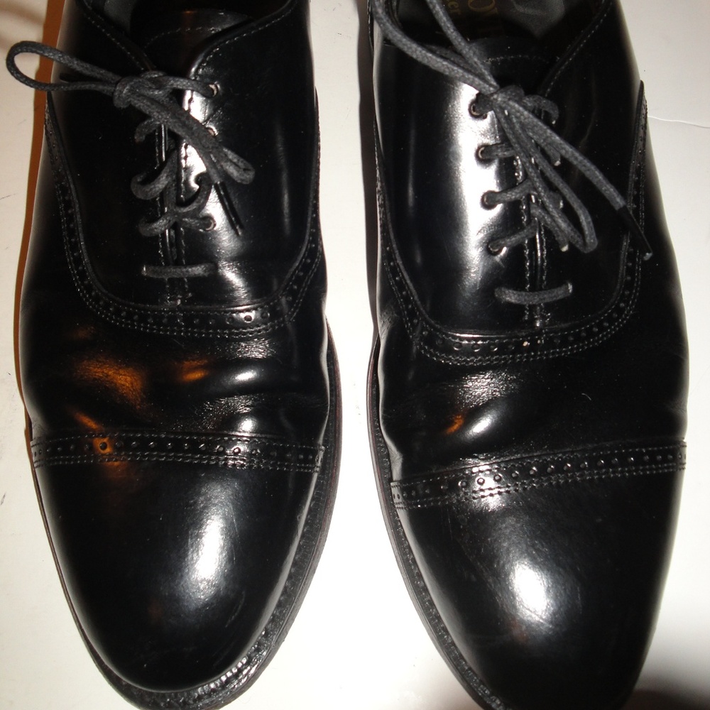 Hanover "Master Flex" Black Leather Oxford